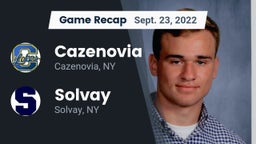 Recap: Cazenovia  vs. Solvay  2022