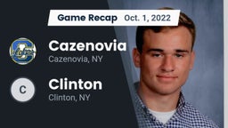 Recap: Cazenovia  vs. Clinton  2022