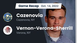 Recap: Cazenovia  vs. Vernon-Verona-Sherrill  2022