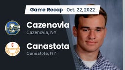 Recap: Cazenovia  vs. Canastota  2022