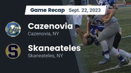 Recap: Cazenovia  vs. Skaneateles  2023