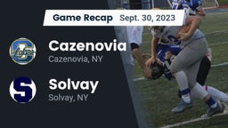 Recap: Cazenovia  vs. Solvay  2023