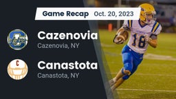 Recap: Cazenovia  vs. Canastota  2023