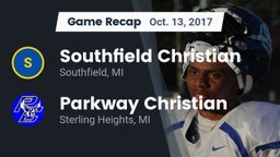 Recap: Southfield Christian  vs. Parkway Christian  2017