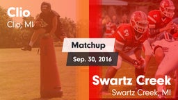Matchup: Clio vs. Swartz Creek  2016