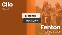 Matchup: Clio vs. Fenton  2018