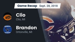 Recap: Clio  vs. Brandon  2018