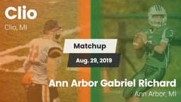 Matchup: Clio vs. Ann Arbor Gabriel Richard  2019