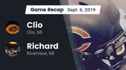 Recap: Clio  vs. Richard  2019