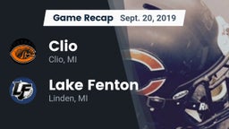 Recap: Clio  vs. Lake Fenton  2019