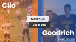 Matchup: Clio vs. Goodrich  2019