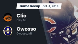 Recap: Clio  vs. Owosso  2019