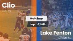 Matchup: Clio vs. Lake Fenton  2020