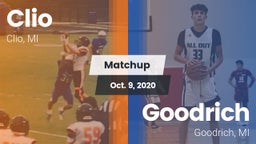 Matchup: Clio vs. Goodrich  2020