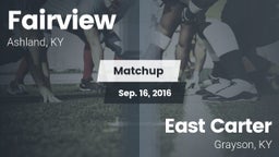 Matchup: Fairview vs. East Carter  2016