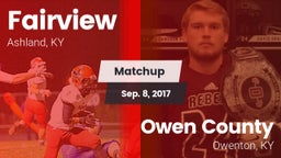 Matchup: Fairview vs. Owen County  2017
