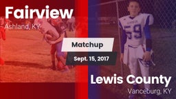 Matchup: Fairview vs. Lewis County  2017