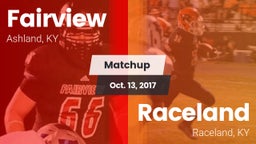 Matchup: Fairview vs. Raceland  2017