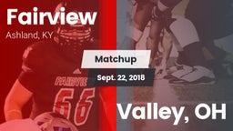 Matchup: Fairview vs. Valley, OH 2018