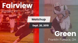 Matchup: Fairview vs. Green  2019