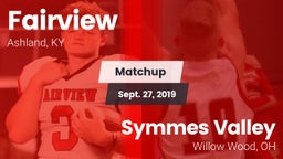 Matchup: Fairview vs. Symmes Valley  2019