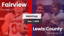 Matchup: Fairview vs. Lewis County  2019