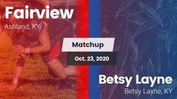 Matchup: Fairview vs. Betsy Layne  2020