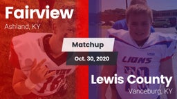 Matchup: Fairview vs. Lewis County  2020