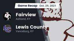 Recap: Fairview  vs. Lewis County  2021