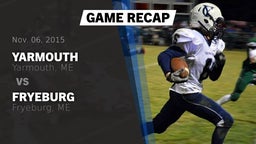 Recap: Yarmouth  vs. Fryeburg  2015