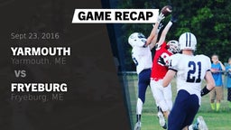 Recap: Yarmouth  vs. Fryeburg  2016