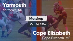 Matchup: Yarmouth vs. Cape Elizabeth  2016