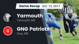 Recap: Yarmouth  vs. GNG Patriots 2017