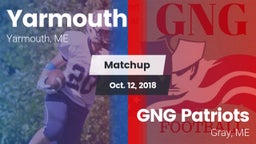 Matchup: Yarmouth vs. GNG Patriots 2018