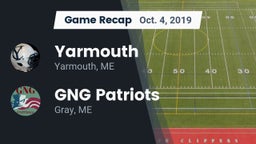 Recap: Yarmouth  vs. GNG Patriots 2019