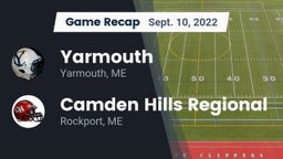 Recap: Yarmouth  vs. Camden Hills Regional  2022