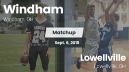 Matchup: Windham vs. Lowellville  2019