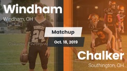 Matchup: Windham vs. Chalker  2019