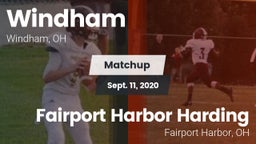 Matchup: Windham vs. Fairport Harbor Harding  2020