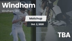 Matchup: Windham vs. TBA 2020