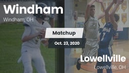 Matchup: Windham vs. Lowellville  2020