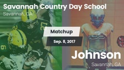 Matchup: Savannah Country Day vs. Johnson  2017