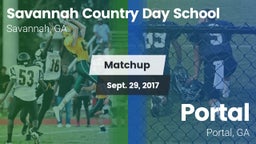 Matchup: Savannah Country Day vs. Portal  2017