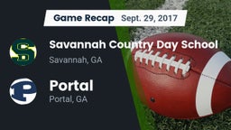 Recap: Savannah Country Day School vs. Portal  2017