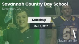 Matchup: Savannah Country Day vs. \ 2017