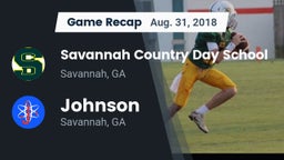 Recap: Savannah Country Day School vs. Johnson  2018