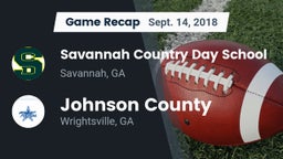 Recap: Savannah Country Day School vs. Johnson County  2018