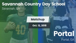 Matchup: Savannah Country Day vs. Portal  2018