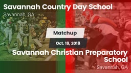 Matchup: Savannah Country Day vs. Savannah Christian Preparatory School 2018