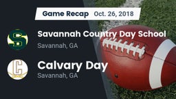 Recap: Savannah Country Day School vs. Calvary Day  2018